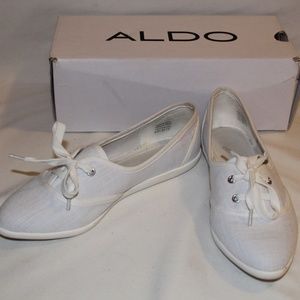 Aldo White Layonne Sneakers